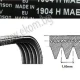 Thumbnail 1 of 116LG174A Ремък 1904мм H7 MAEL гумен