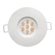 Thumbnail 2 of LED ЛУНА ЗА ВГРАЖДАНЕ НАСОЧЕНА IP44 6.5W, 4200K, 220V, неутрална светлина, SMD2835, 45° бяла