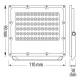 Thumbnail 5 of LED Slim прожектор 20W, 5000K, 220-240V AC, IP65 неутрална светлина