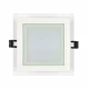 Thumbnail 2 of LED СТЪКЛЕН ПАНЕЛ ЗА ВГРАЖДАНЕ, КВАДРАТ, 18W, 4200K, 220V AC, НЕУТРАЛНА СВЕТЛИНА, IP44, SMD2835