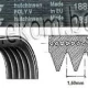 Thumbnail 1 of 116LG287A Ремък 1885мм H8 гумен