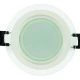 Thumbnail 2 of LED СТЪКЛЕН ПАНЕЛ ЗА ВГРАЖДАНЕ, КРЪГ, 6W, 2700K, 220V AC, ТОПЛА СВЕТЛИНА, IP44, SMD2835