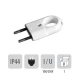 Thumbnail 1 of 802PB42 Щепсъл бял 10A IP44