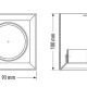 Thumbnail 3 of ЛУНА ЗА ОТКРИТ МОНТАЖ GU10 ПОДВИЖНА LOW GLARE