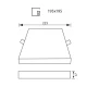 Thumbnail 2 of 822VX05 LED Панел 4000К 230V QUADRA 36W CL VIV004285