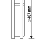 Thumbnail 4 of Декоративна LED плафониера 36W, 4200K, 220-240V AC, сатиниран никел, кръг, IP20