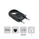 Thumbnail 1 of 802PB43 Щепсъл черен 10A IP44