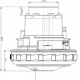Thumbnail 2 of 406VA17 Мотор прахосмукачка 1200W