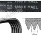 Thumbnail 1 of 116LG110A Ремък 1860мм H8 MAEL гумен