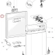 Thumbnail 2 of Панел врата с уплътнител 532989 - INDESIT