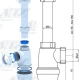 Thumbnail 1 of 170WT17 СИФОН Ф40 1" 1/4 БЕЗ ВИТЛО C1020