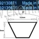 Thumbnail 1 of 116LG228 Ремък 3 L 474 TEM (3 LX 1186 EL)
