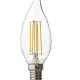 Thumbnail 1 of LED filament лампа пламък, димираща, 4W, E14, 4200K, 220-240V AC, неутрална светлина