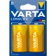 Thumbnail 1 of 902VR09 Алкални батерии Varta Longlife D LR20 2 бр.