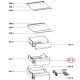 Thumbnail 2 of Капак чекмедже 681994 - INDESIT