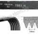 Thumbnail 1 of 116LG113 Ремък 1951мм H7 гумен