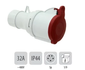 Снимка на 803PB10 Подвижен контакт IP44 32A 5P