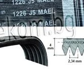Снимка на 116ID00 Ремък 1226мм J5 MAEL гумен