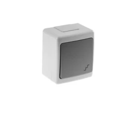 Снимка на 804PB05Светлинен ключ BETA сх.6 ОМ сив IP44