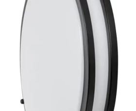 Снимка на Декоративна LED плафониера 24W, 4200K, 220-240V AC, черна, кръг, IP20
