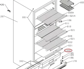 Снимка на Кутия за зеленчуци 543110 - GORENJE