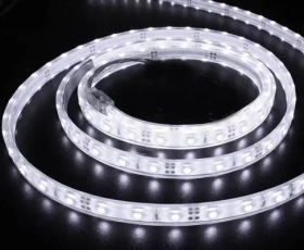 Снимка на LED ЛЕНТА SMD5050, 7.2W/M БЯЛА, 12V DC, 30 LEDS/M, 5M, ВОДОУСТОЙЧИВА IP65
