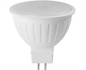 Снимка на LED ЛУНИЧКА 6W, MR16, 2700K, 220V-240V AC, ТОПЛА СВЕТЛИНА, SMD2835