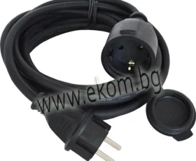 Снимка на 806ЕЛ05 Удължител гумиран IP44 3x1.5/5m.