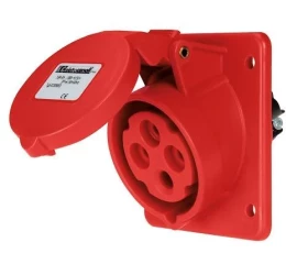 Снимка на 803EC06 Контакт за вграждане IP44 380V 3P+N+T 32A EN69061