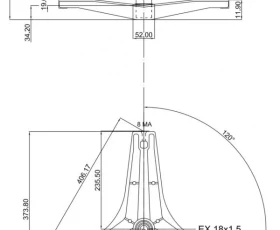 Снимка на 168EG01 Носач за барабан-LG