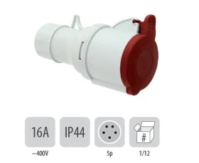 Снимка на 803PB08 Подвижен контакт IP44 16A 5P