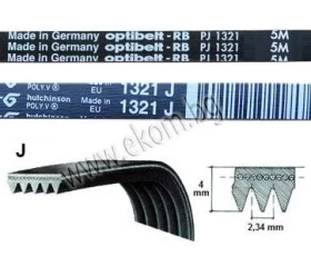 Снимка на 116LG105 Ремък 1321мм J4 гумен