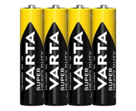 Снимка на 902VR16 Усилени цинкови батерии Varta Super Heavy Duty R03 AAA 4 бр.