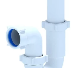 Снимка на 170WT22 ТРЪБЕН СИФОН 1 1/2" С ТРЪБА И РОЗЕТКА D0120PLEU