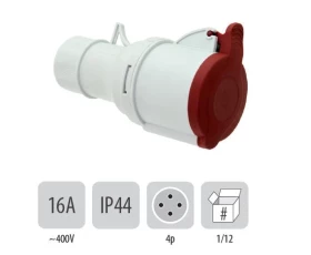 Снимка на 803PB07 Подвижен контакт IP44 16A 4P