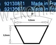 Снимка на 116LG228 Ремък 3 L 474 TEM (3 LX 1186 EL)
