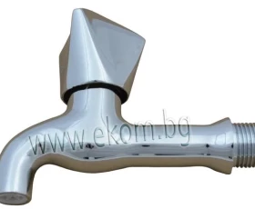 Снимка на 104TM23 Канелка никелирана 1/2" -4