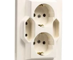 Снимка на 803АТ28 Контакт четворен Каре 4 Крем 16А,250V 5404