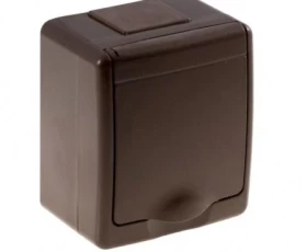 Снимка на 803PB01 Контакт единичен BETA ОМ кафяв IP44