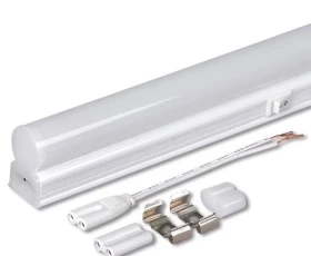 Снимка на LED линейно осветително тяло Т5 с ключ, 14W, 6000K, 220-240V AC, IP20, студена светлина