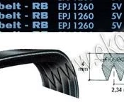Снимка на 116GR06 Ремък 1260мм J6 EL гумен
